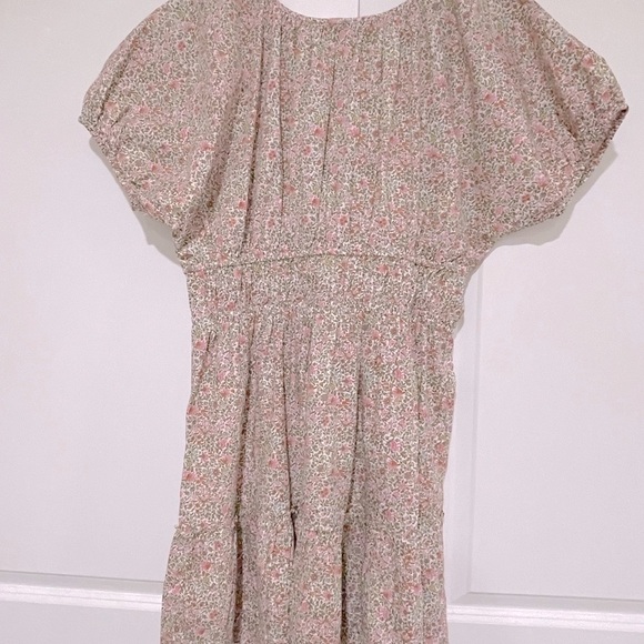J.Crew cinched-waist puff sleeve dress in scattered blooms NWOT BK948 - Picture 9 of 10